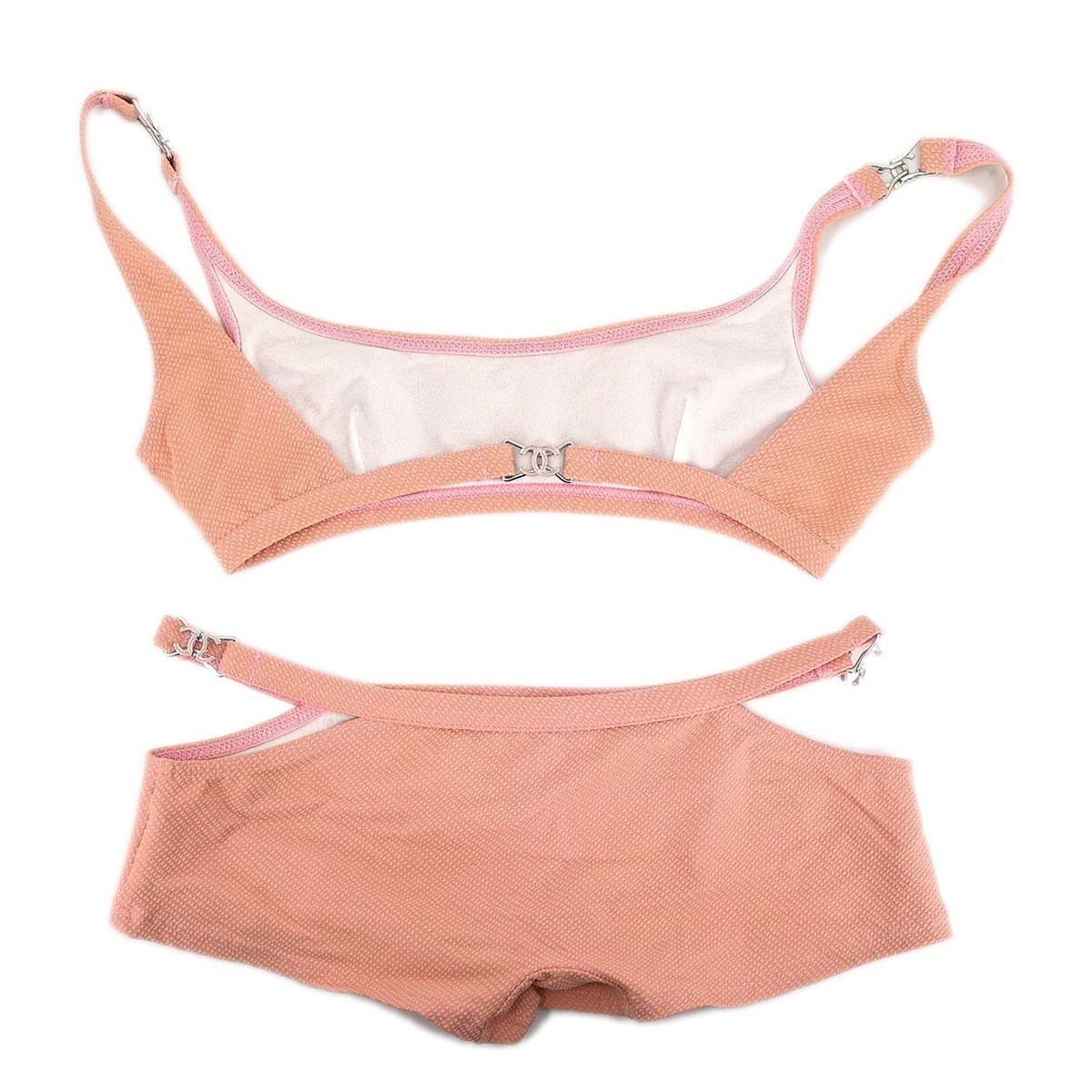 Chanel Swimwear Swimsuit Pink 02P #38 175188 | eBay