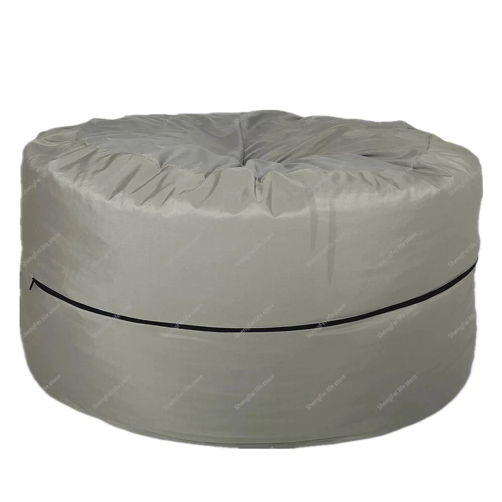 Big Luxury Sofa Pouf Cover Bean Bag Chair Bean Bag Cover Waterproof Round  Pouf Liner Cover Bean Bag Sofa Bed Couch Inner Covers Beanbag No Filling