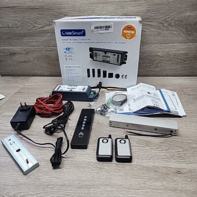 READ!! OLIDE SMART 2.4GHz WiFi Access Control 400lb Holding Force