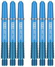 2 Sets Target Pro Grip Evo Midi Dart Shafts   Ships w/ Tracking   Blue