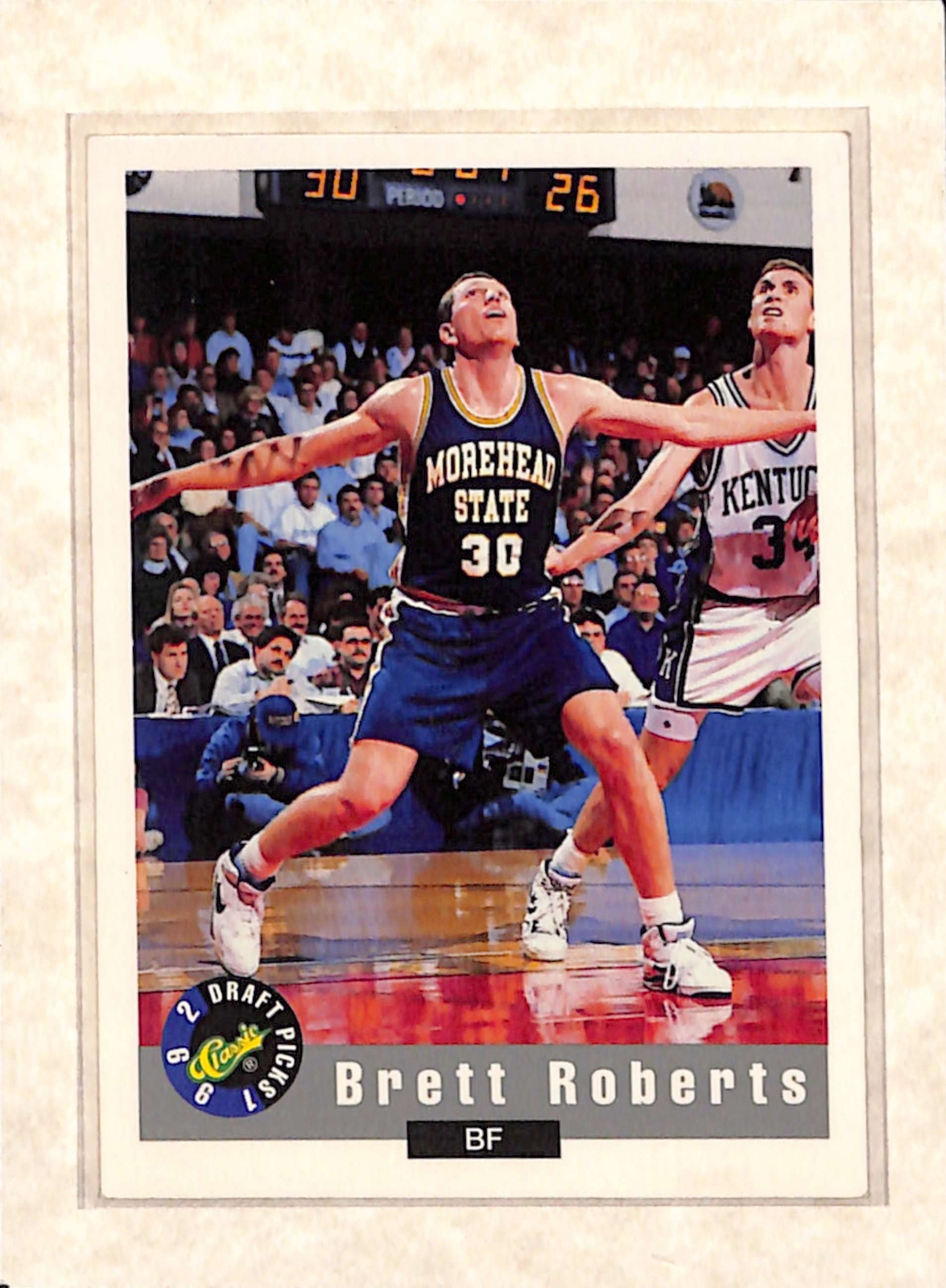 1992-93 Classic Draft Picks #73 Brett Roberts RC NM