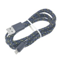 6ft USB Cable Charger Cord Power Wire Braided Long Sync for Cell Phones