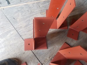 6x6 Pole Barn Brackets Ebay