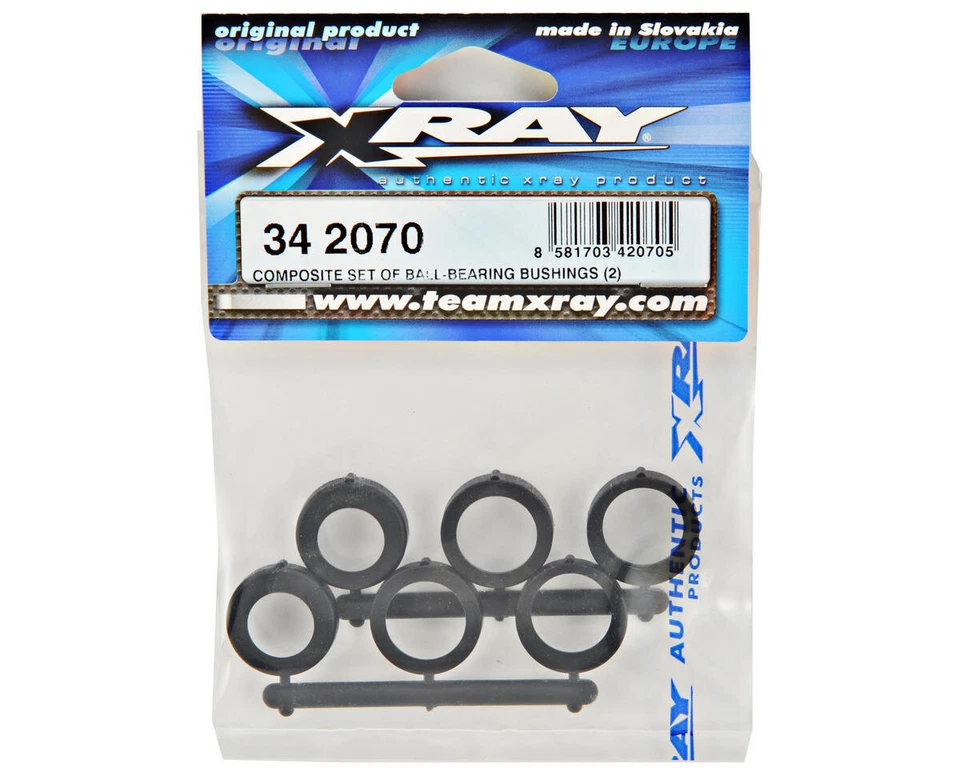 XRAY Exzenter Nylon Ring Satz Kugellager XRA342070 RX8 2023, RX8E 2023, X8,  - Bild 2 von 2