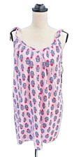 old navy dress S, colopr pink floral with straps, with 2 pockets, easy wear