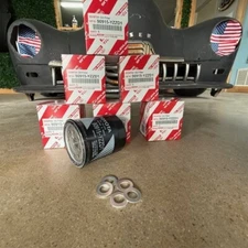 (6) TOYOTA OEM Engine-Oil Filter 90915YZZD1 w gasket