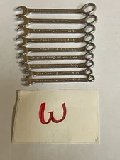 CRAFTSMAN SAE 9PC MIDGET MINI IGNITION WRENCH SET MADE IN USA TOOLS