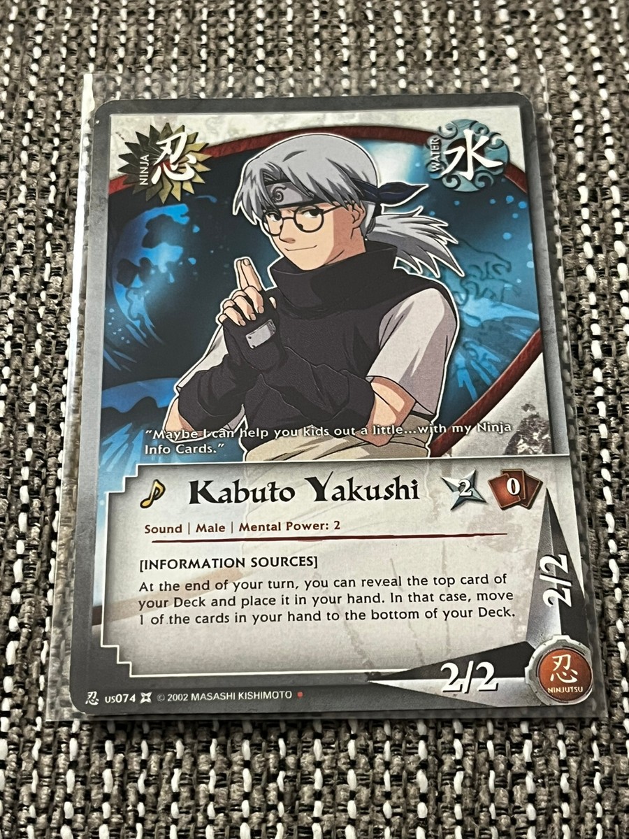 Kabuto Yakushi [Information Sources] #074 - (Naruto CCG) | eBay