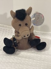 Coca Cola Stuffed Plush Bean Bag 1999 0234 5" Lors the Wild Boar