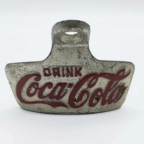Vintage Drink Coca Cola Starr “X” Wall Mount Cast Iron Bottle Opener Germany