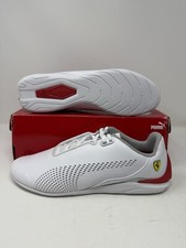 Puma Ferrari x Drift Cat Decima White Rosso Corsa Sneakers 307193-02 Men Sizes