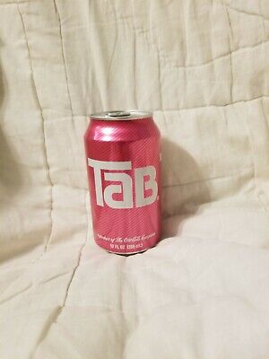 Tab Unopened Soda Can TAB Cola - One (1) Discontinued Single Can Brand