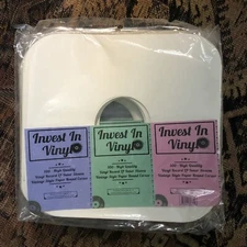 INVEST IN VINYL 300 White Heavy Weight Acid Free Paper 12" Inner Record Sleeves