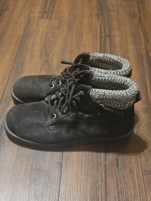 Vintage Women's Predictions Black Boots Size 7.5