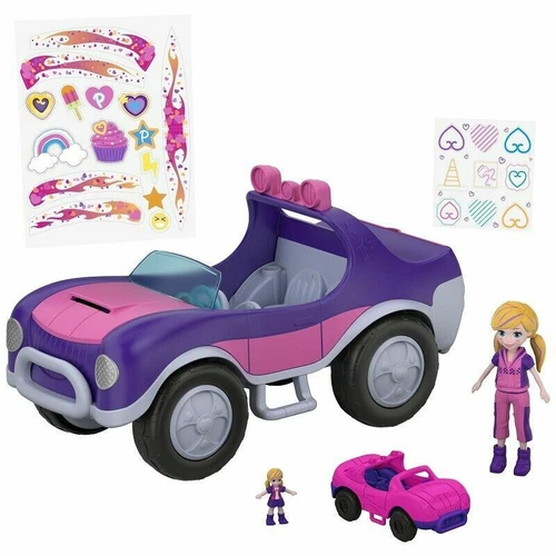 POLLY POCKET SECRET UTILITY VEHICLE EQUIPPED WITH SECRET SURPRISES *DM