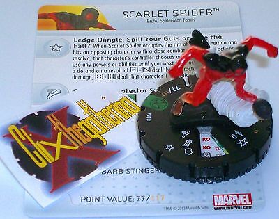 SCARLET SPIDER #018 Amazing Spider-Man Marvel Heroclix | eBay