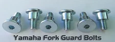 6pc Yamaha Fork Slider Guard Bolt Kit YZ125 YZ250 YZF250 YZF450 90109-06252-00