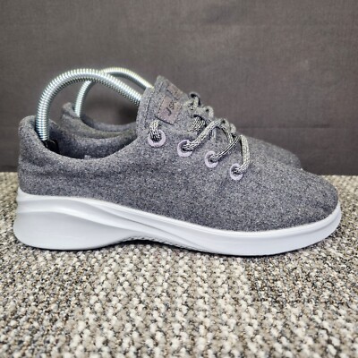 JSport By Jambu Crane Womens Size 8M Gray Wool Lace Up Athletic Sneakers Shoes