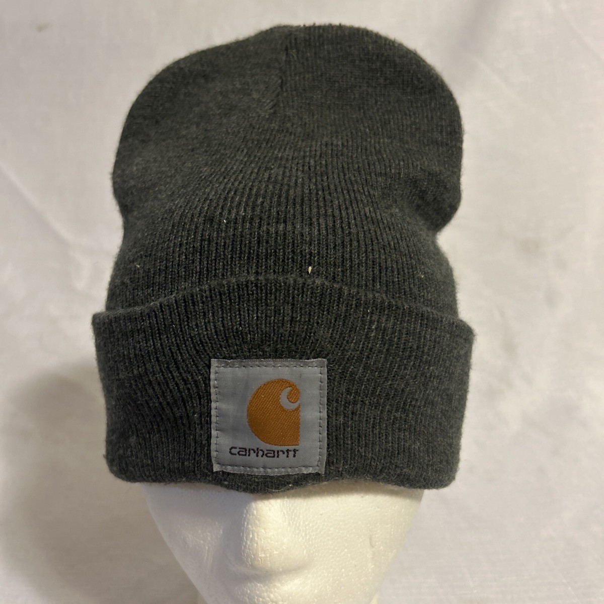 Carhartt Beanie Cap Gray Stretch Knit! One Size fits all!