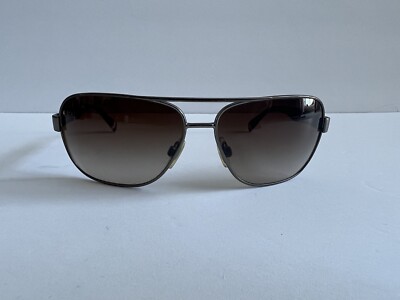 Dolce & Gabbana DG 212OP 1236/13 Silver Metal Plaid Aviator Dolce & Gabbana DG 212OP 1236/13 Silver Metal Plaid Aviator