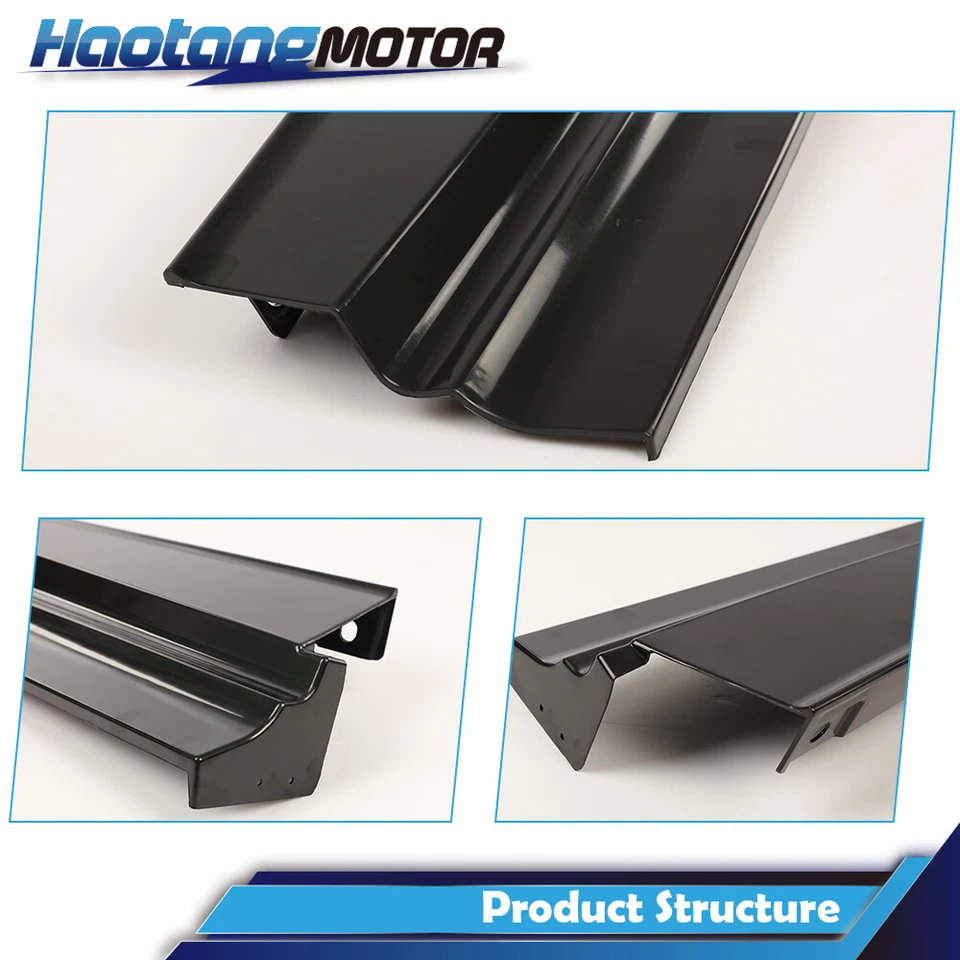 Juego de 11 rellenos de parachoques delanteros y traseros aptos para Cadillac Eldorado 1979-1985 2 puertas Foto 4 de 4