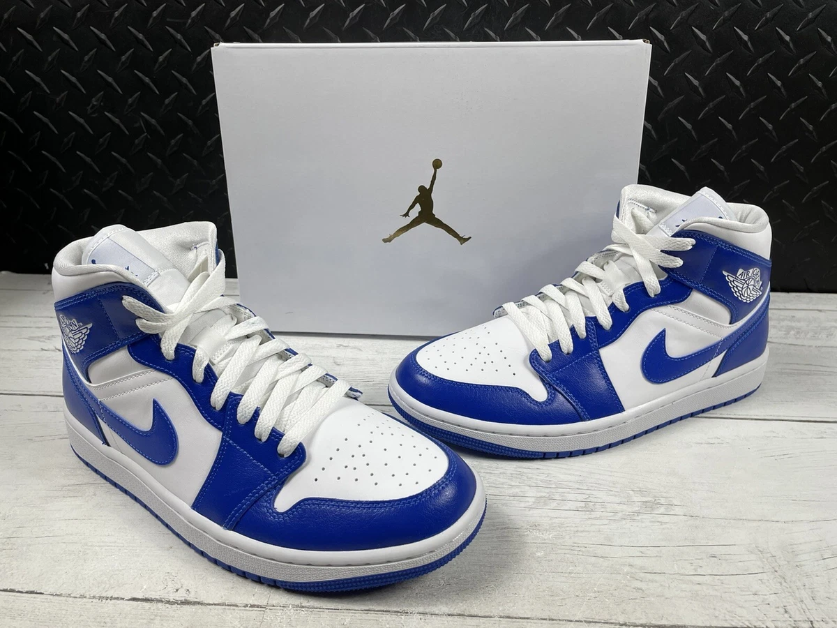 Air Jordan 1 Mid 'Kentucky Blue' BQ6472-104