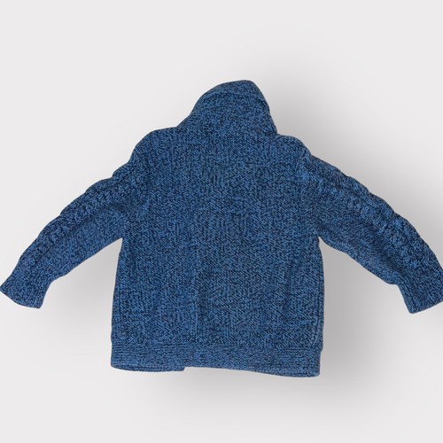 Baby Gap Blue Cowl Neck Cardigan - Size 18-24 Months - Picture 3 of 7