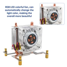 Raspberry Pi 5 Tower Fan Raspberry Pi 5B Ice Tower Radiator ICE Cooling Radiator
