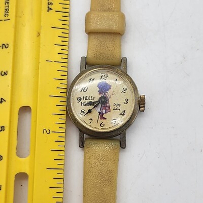 Vintage Holly Hobbie Watch Collectible By Bradley 1972  