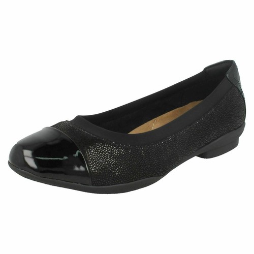 Mujer Unstructured Por Clarks Neenah Jardín Manoletinas Planas - Imagen 10 de 18