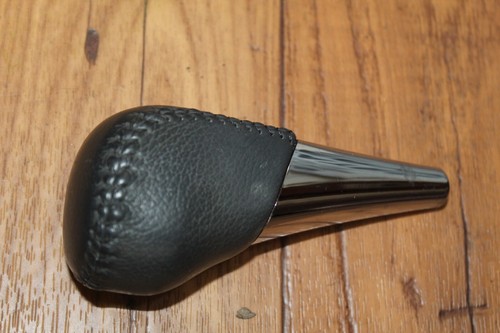 2004-2008 Toyota Solara Shift Knob gray LEATHER camry CONVERTIBLE 05 06 shifter - Picture 2 of 2