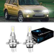 For Honda CR-V 1997 1998 1999 2000 2001 - 2X LED Headlight Bulbs Hi Lo Beam VD