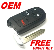 NEW OEM 2015-2017 CHRYSLER 200 4 BUTTON SMART KEY REMOTE FOB 68155686