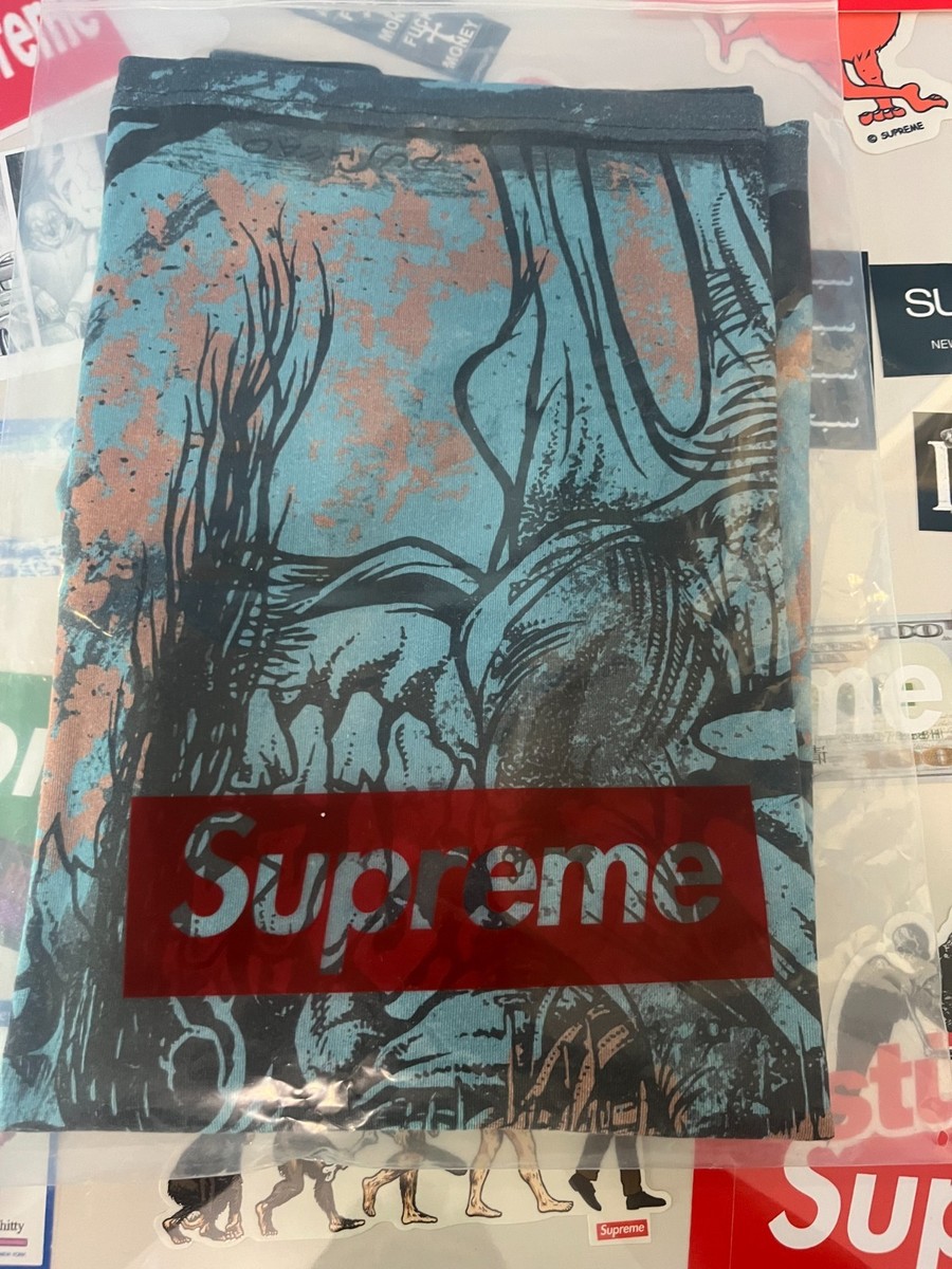 Supreme SS26 Misfits S/S Top Graphic Tee Blue Black Men's Size