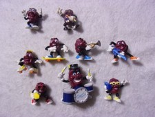California Raisins Vintage PVC Figure 1987  1988 Lot Of 9