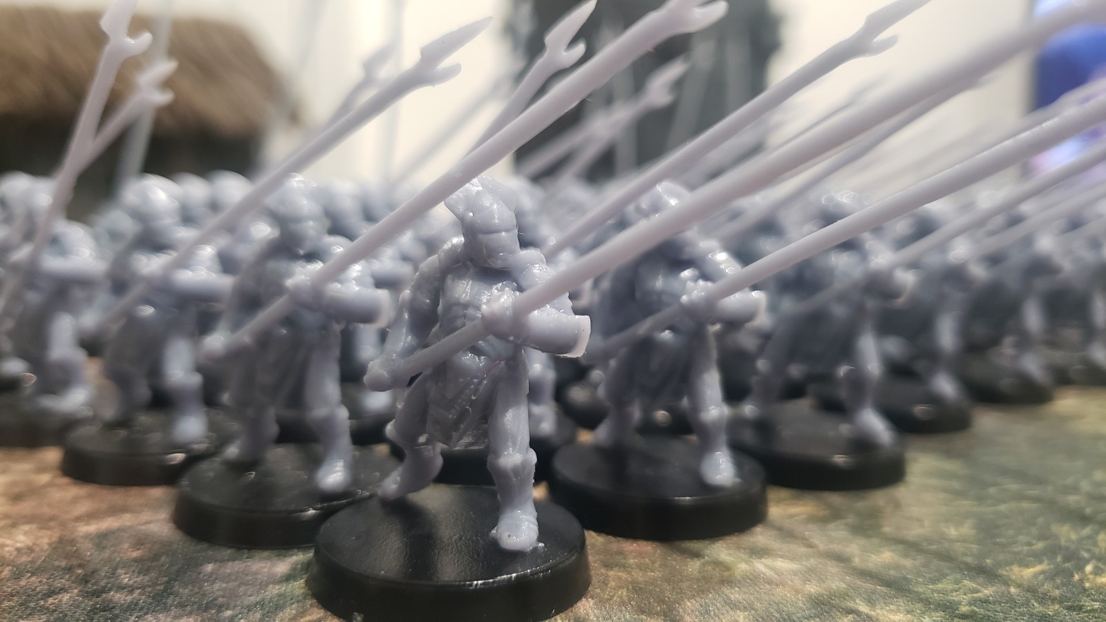 Lord of the Rings miniatures Urukhai sculpt and printed sbg 32mm army