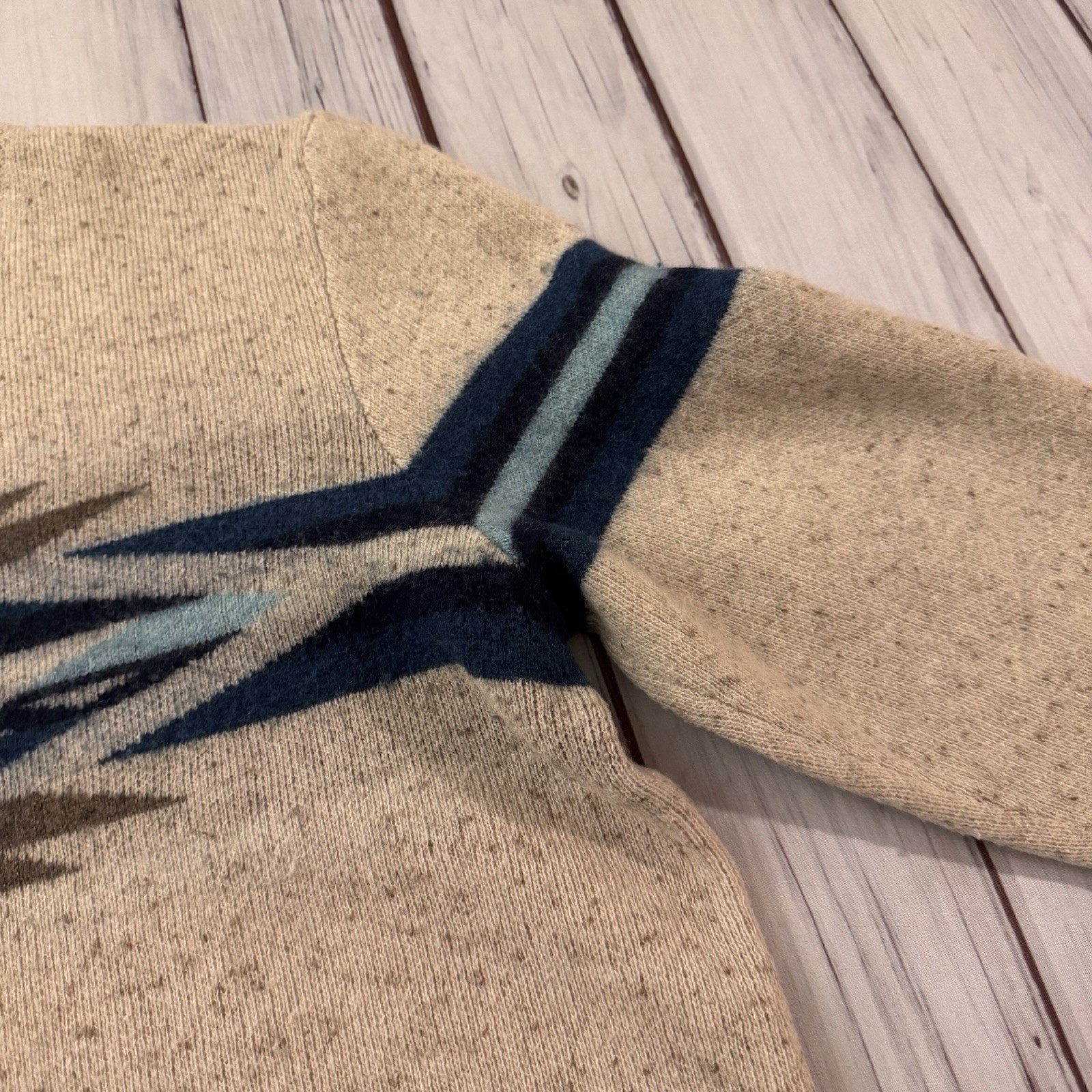 Pendleton Sweater XL Wool Blend Southwestern Azte… - image 4