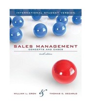 Sales Management: Concepts and Cases: Concepts and Cases, Cron/DeCarlo