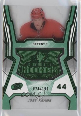 2021-22 SPx Finite Rookies Green 28/199 Joey Keane #F-25 RC 01ks