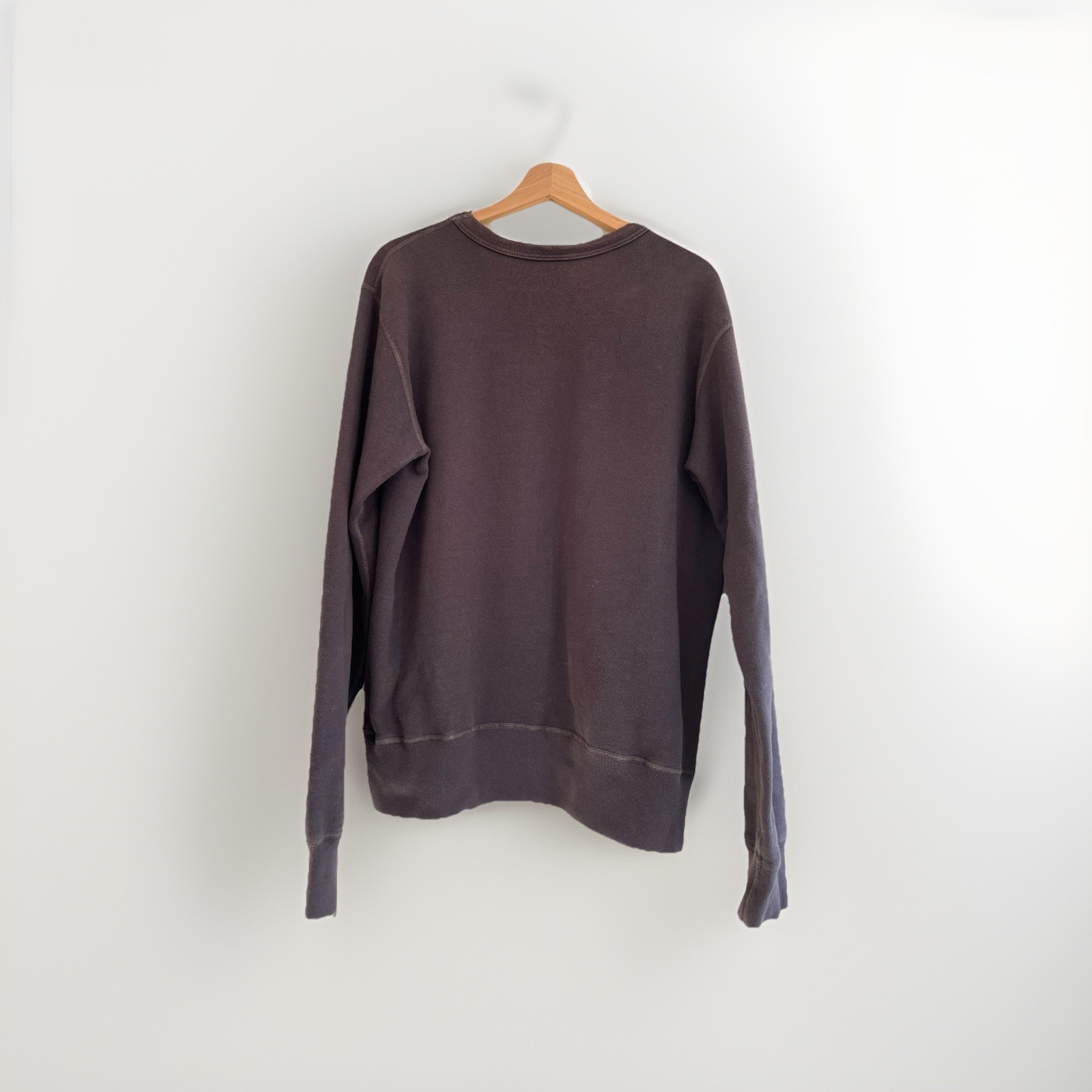Buzz Rickson's Single V Loopwheeled Sweatshirt Bl… - image 3