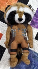 Marvel Rocket Raccoon Plush Guardians Of The Galaxy Comic Con 2014 Exclusive NWT