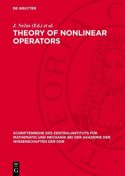 Theory Of Nonlinear Operators J. Kolomý-image