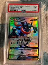 PSA 9 2019 Greninja GX SV56 (Full Art) Hidden Fates 
