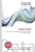 Lambert M. Surhone (U. A.) | Snow Bowl | Taschenbuch | Englisch (2026)