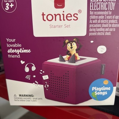 NEW Toniebox Audio Player Starter Set Screen-Free Kids Storytelling Toy