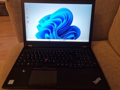 LENOVO ThinkPad P50 E3-1505M v5 32GB 1TB NVMe + 2TB HDD M2000M 4K Display Win11