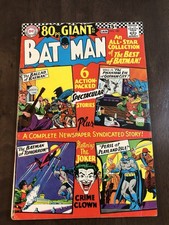 Batman #187 (1967) VG+(4.5) Batman! Robin! The Joker!