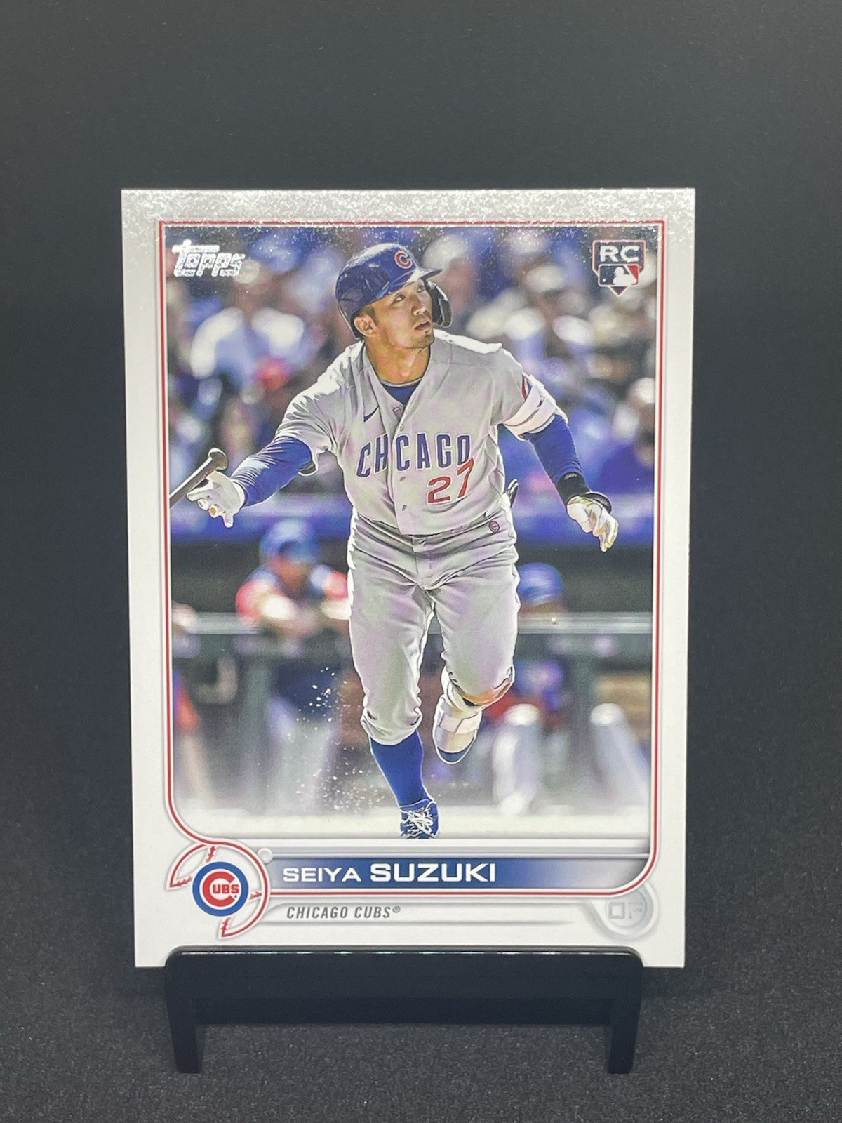 2022 Topps Update Series - Seiya Suzuki #US250 Batting in Grey Jersey (RC)