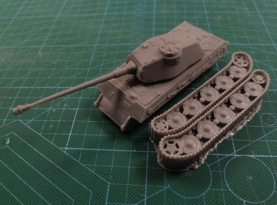 3D Printing D Series VK45.03 Tiger King Heavy Tank Unpainted Model Kit