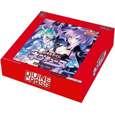 Divine Cross Hyperdimension Neptunia Vol.1 Booster-Pack Box TCG JAPAN OFFICIAL